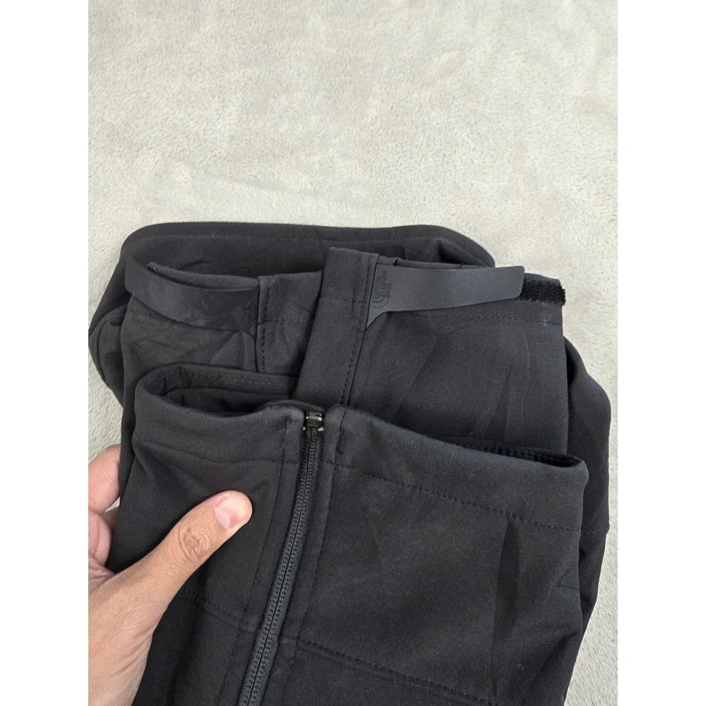 The North Face WindWall Softshell Jacket Mens Medium Black Full Zip Outdoor